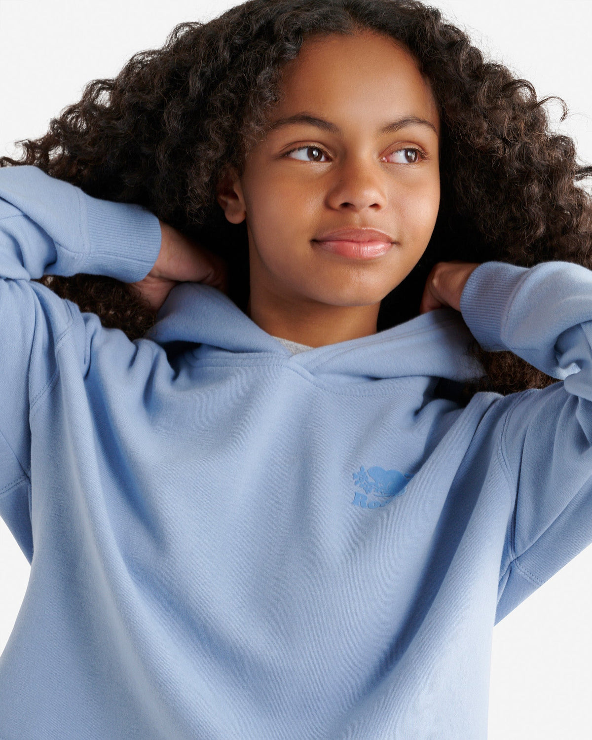 Girls Cozy Cooper Shortened Hoodie