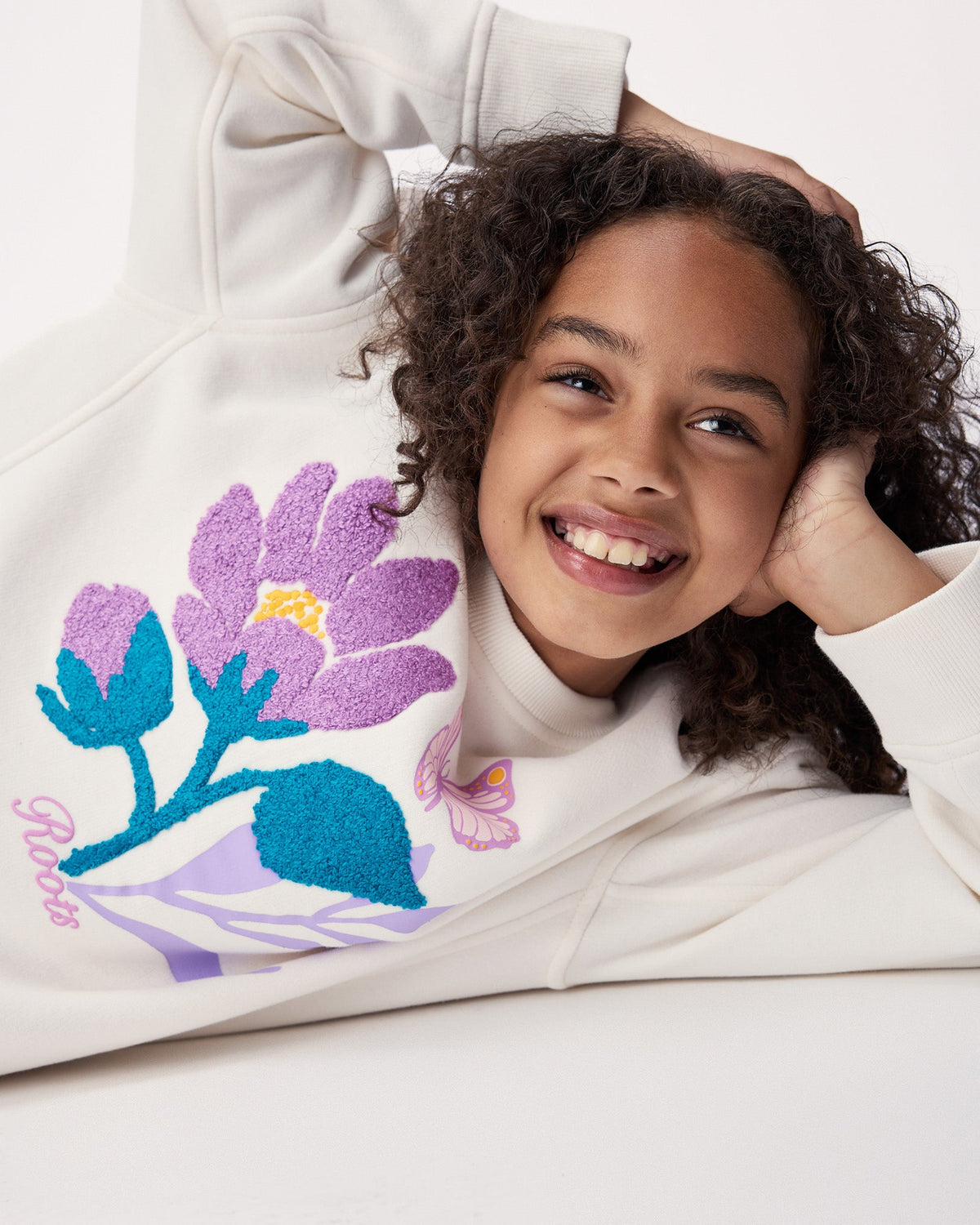 Kids Skyline Relaxed Crew Sweatshirt