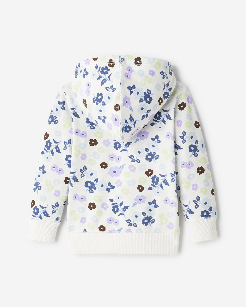 Toddler Floral Full Zip Hoodie