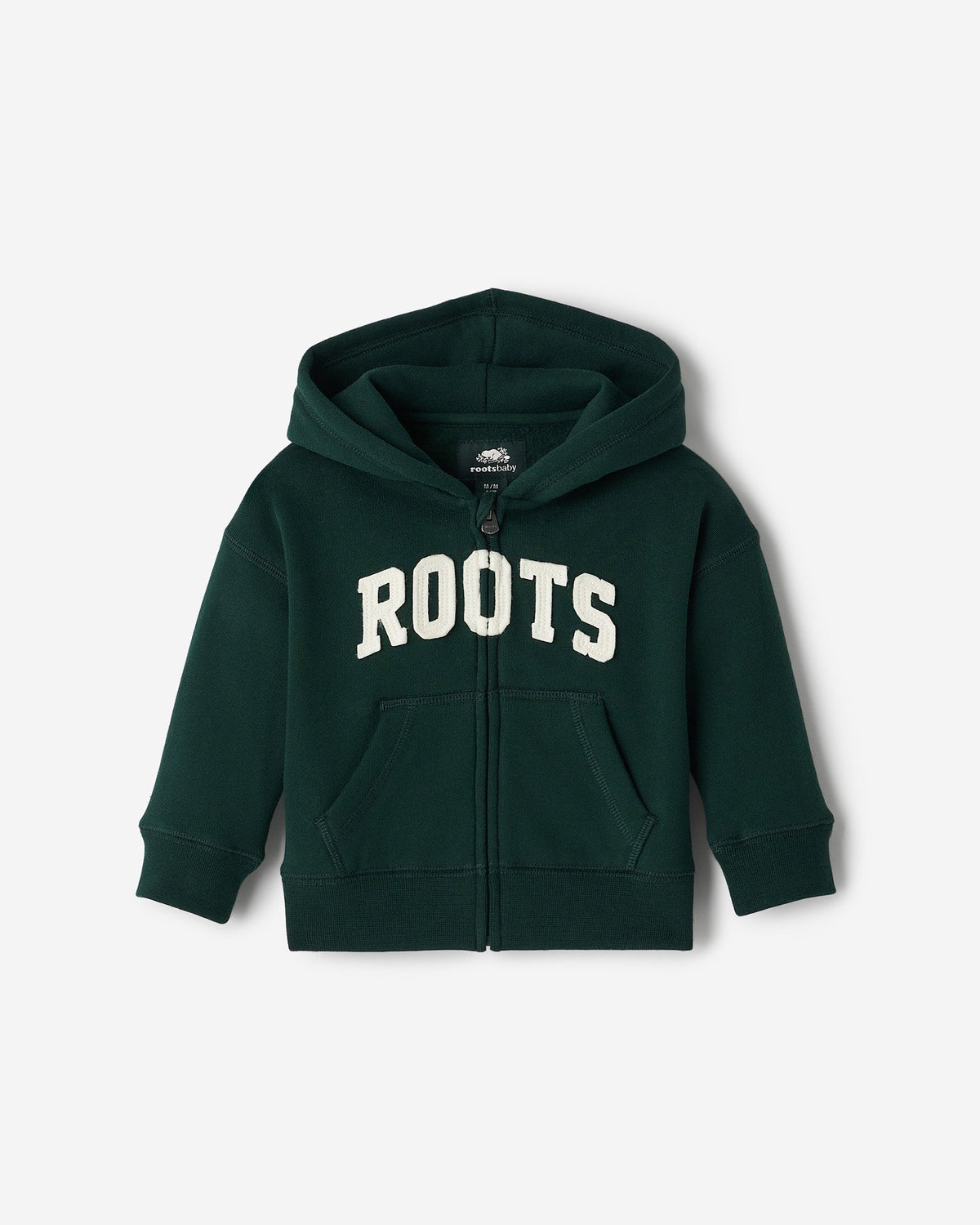 Baby Roots Applique Full Zip Hoodie