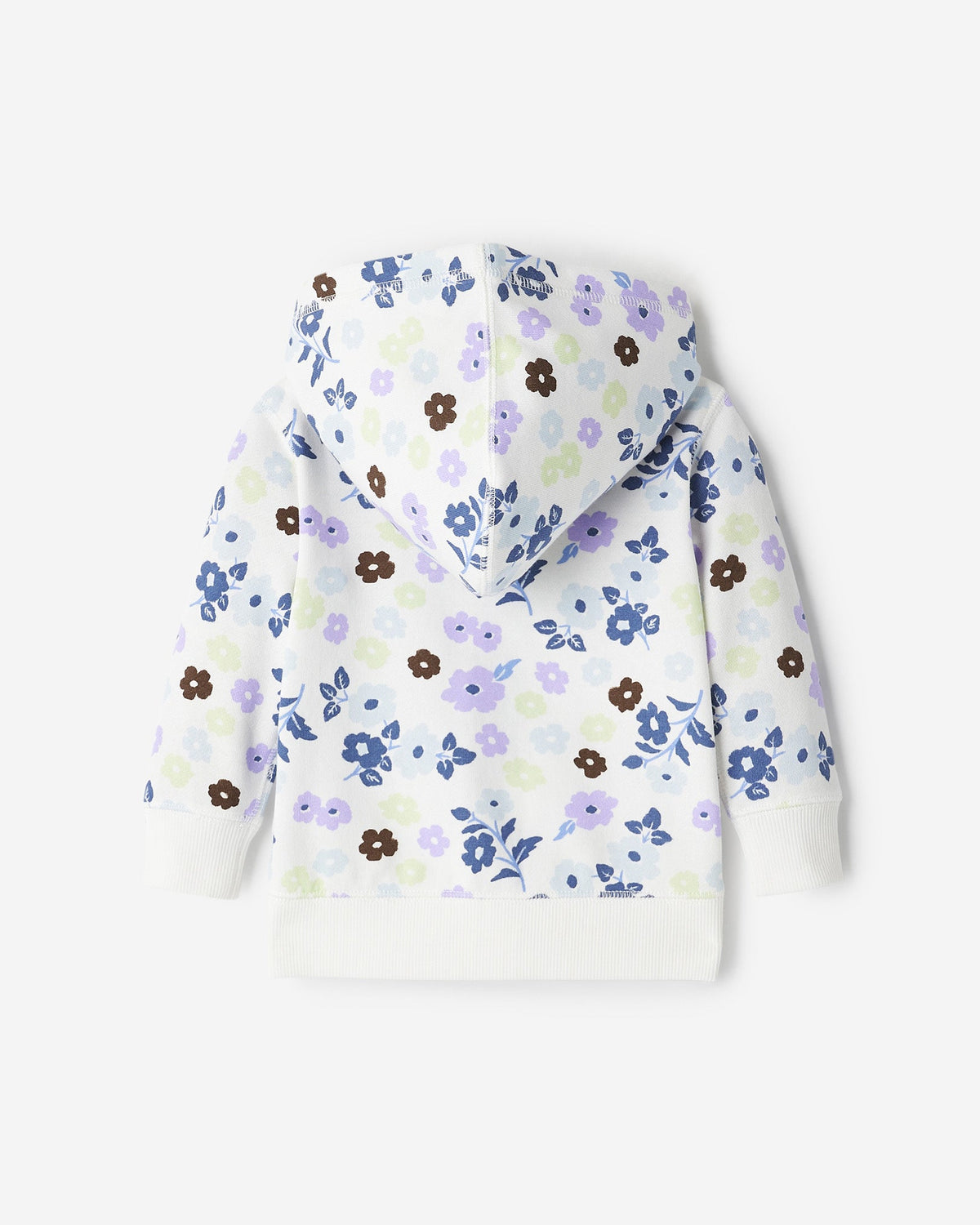 Baby Floral Full Zip Hoodie