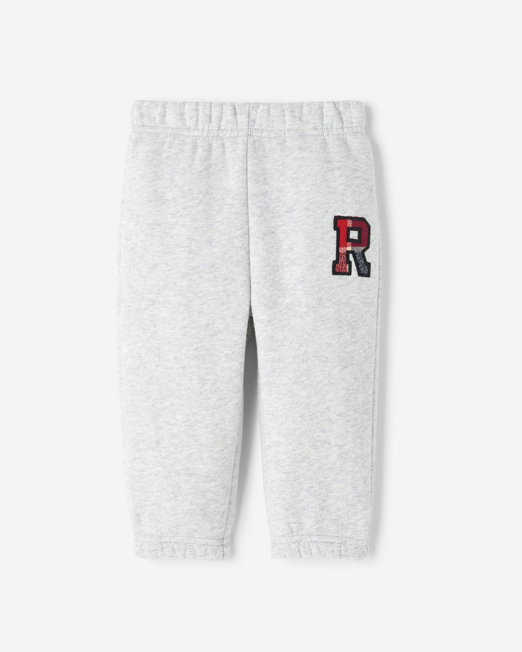 Baby Plaid Applique Sweatpant