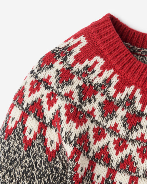 Baby Cabin Fair Isle Sweater Dress
