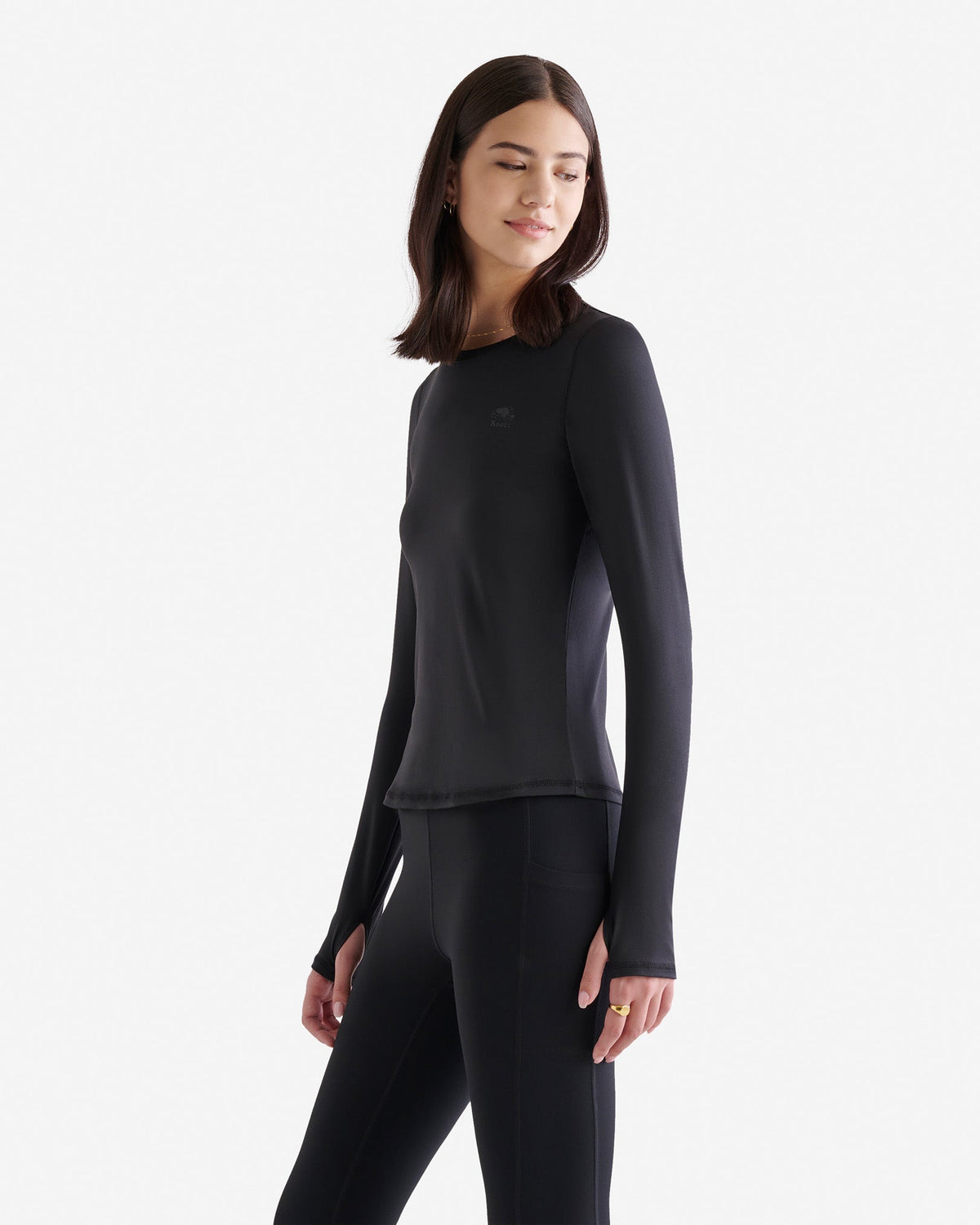 Renew Knit Fitted Long Sleeve Top