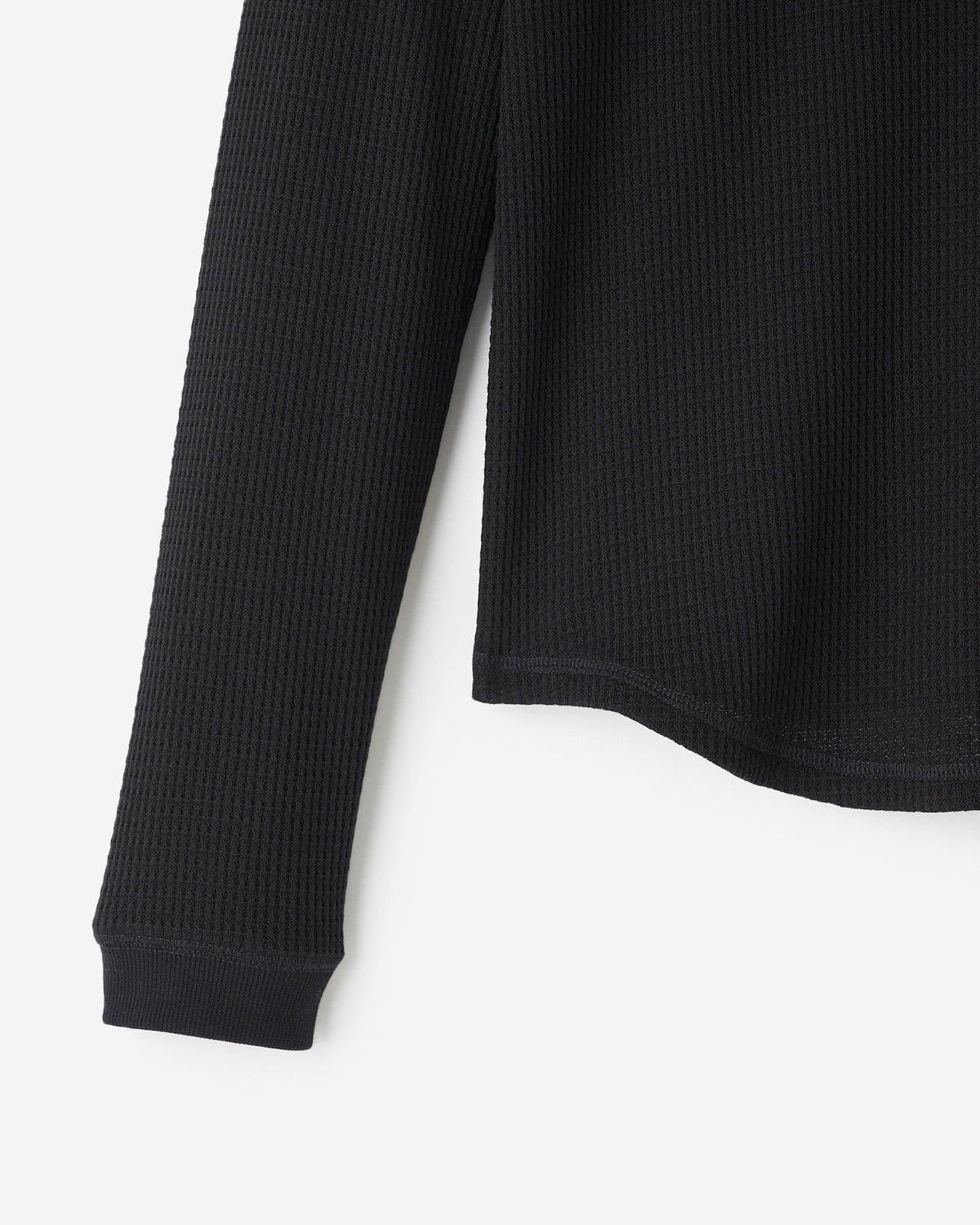 Waffle Long Sleeve Top