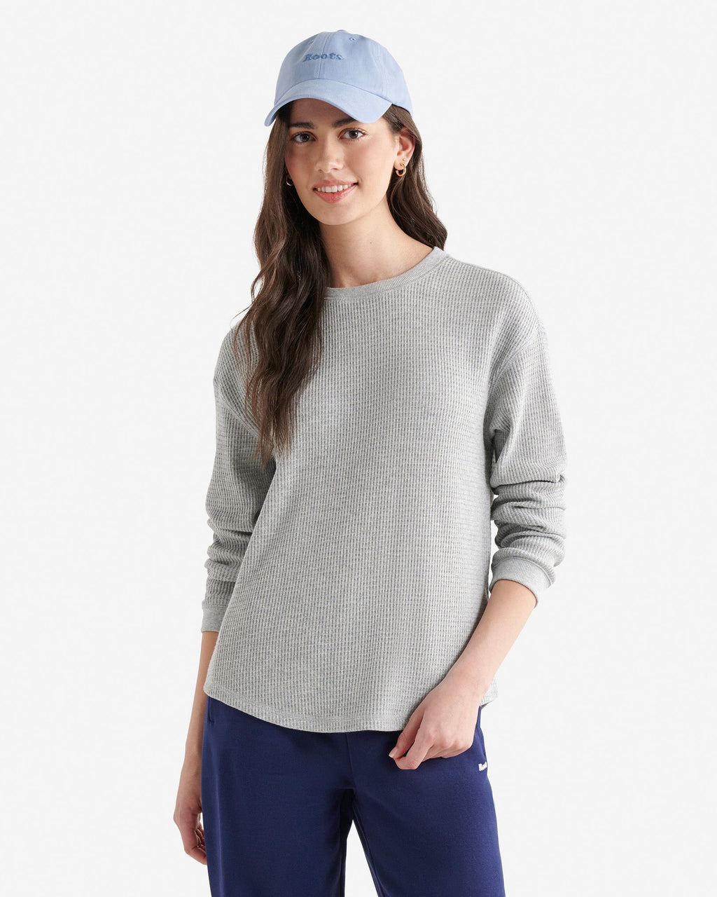 Waffle Long Sleeve Top