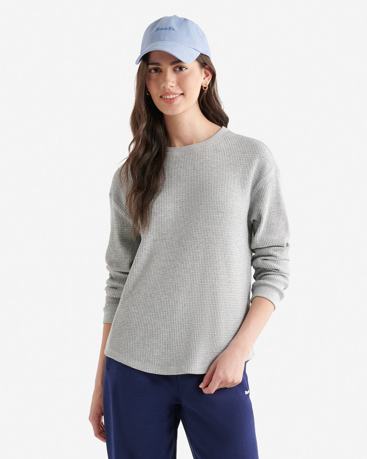 Waffle Long Sleeve Top