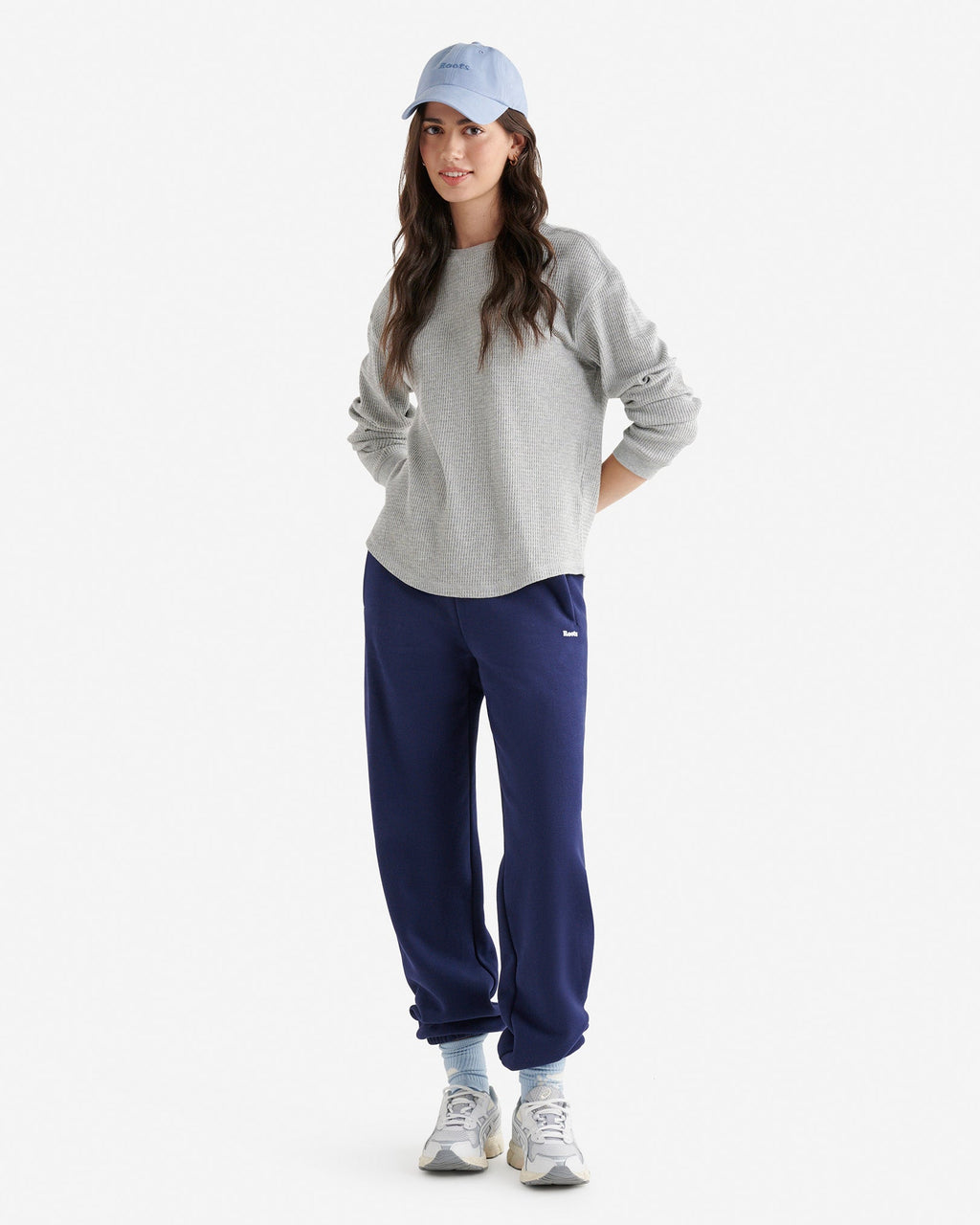Waffle Long Sleeve Top
