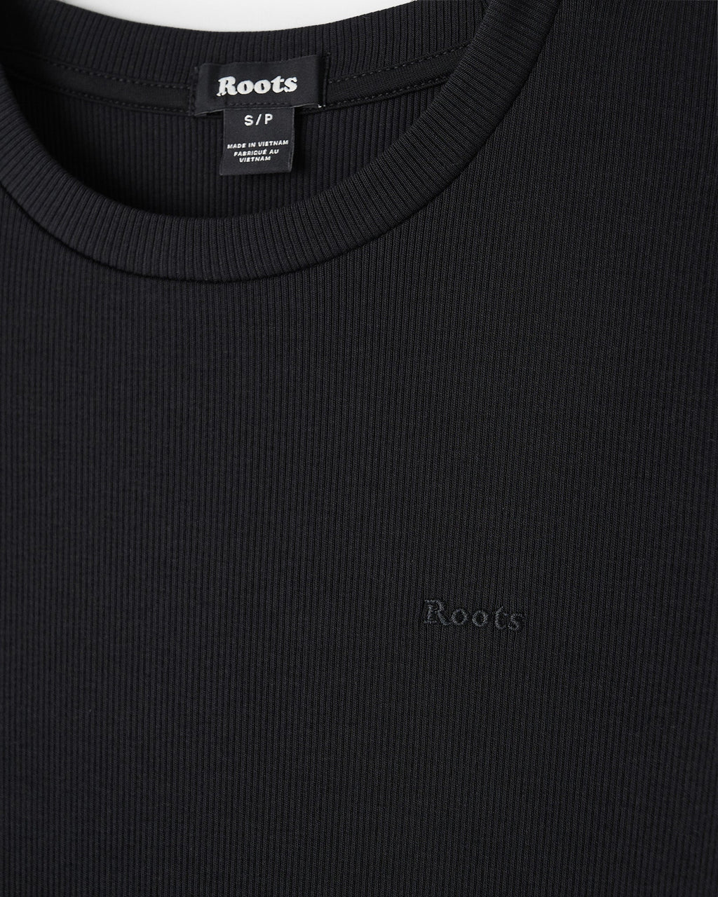 Roam Rib Fitted Short Sleeve Top