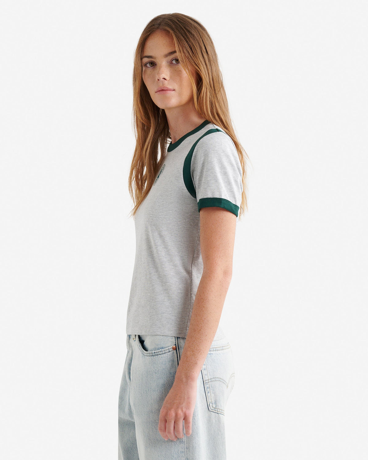 Womens Summer League Ringer T-Shirt