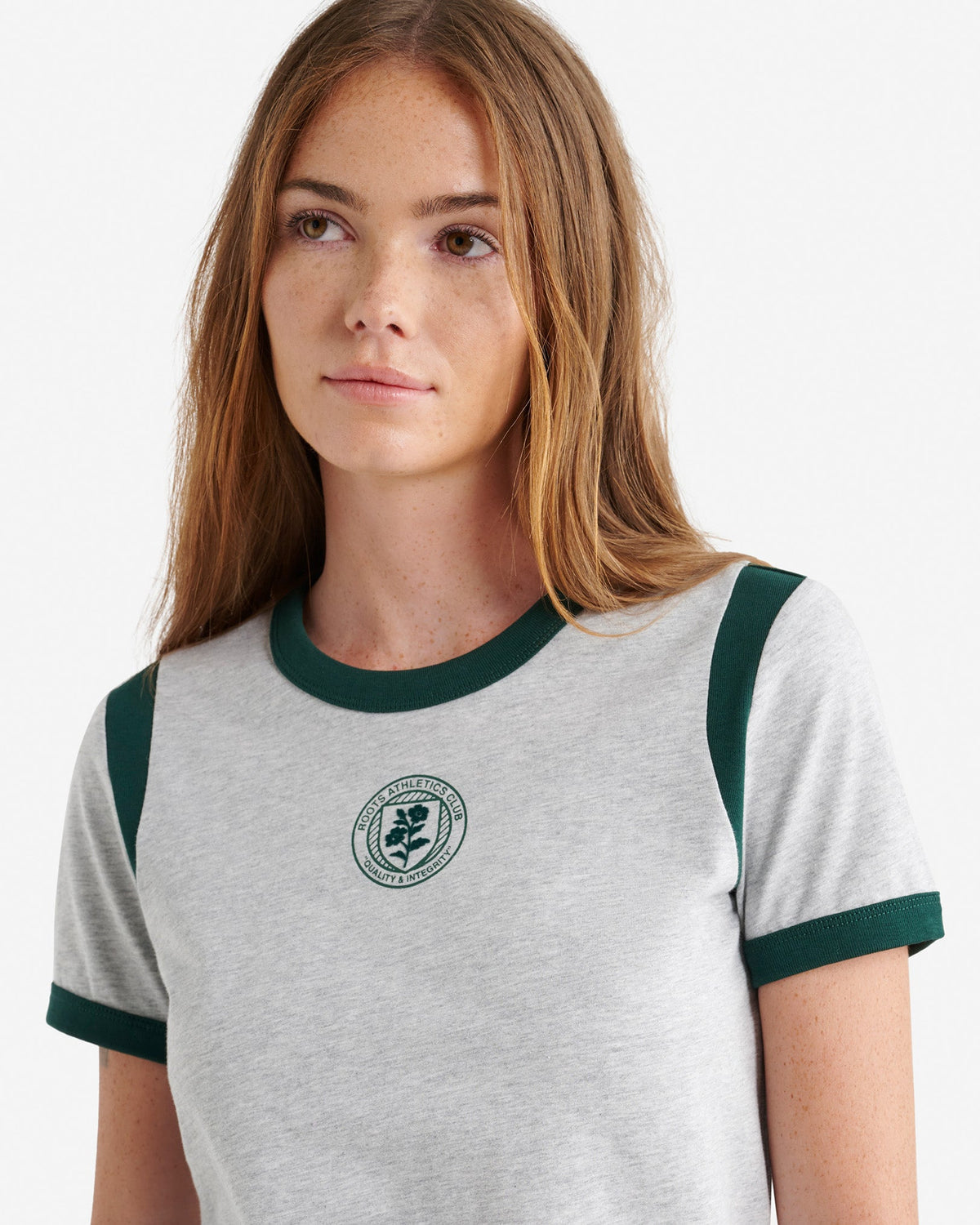 Womens Summer League Ringer T-Shirt