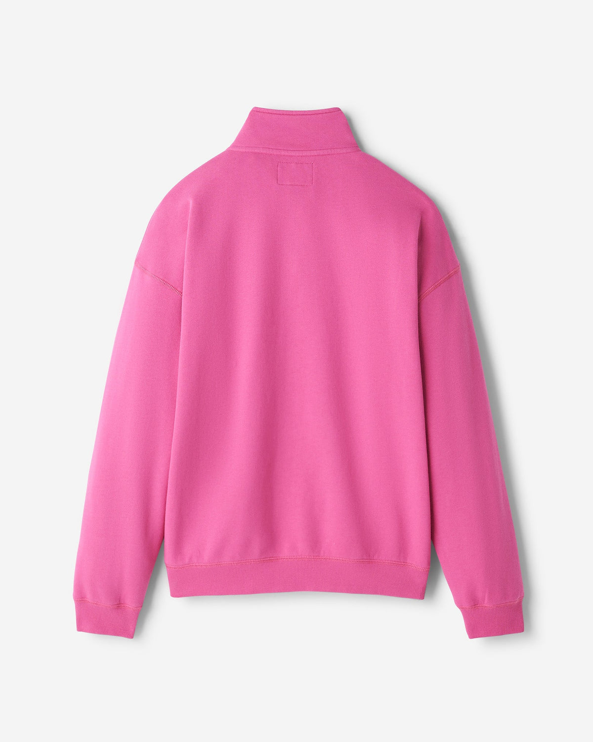 Organic Cooper Relaxed Quarter Zip Stein