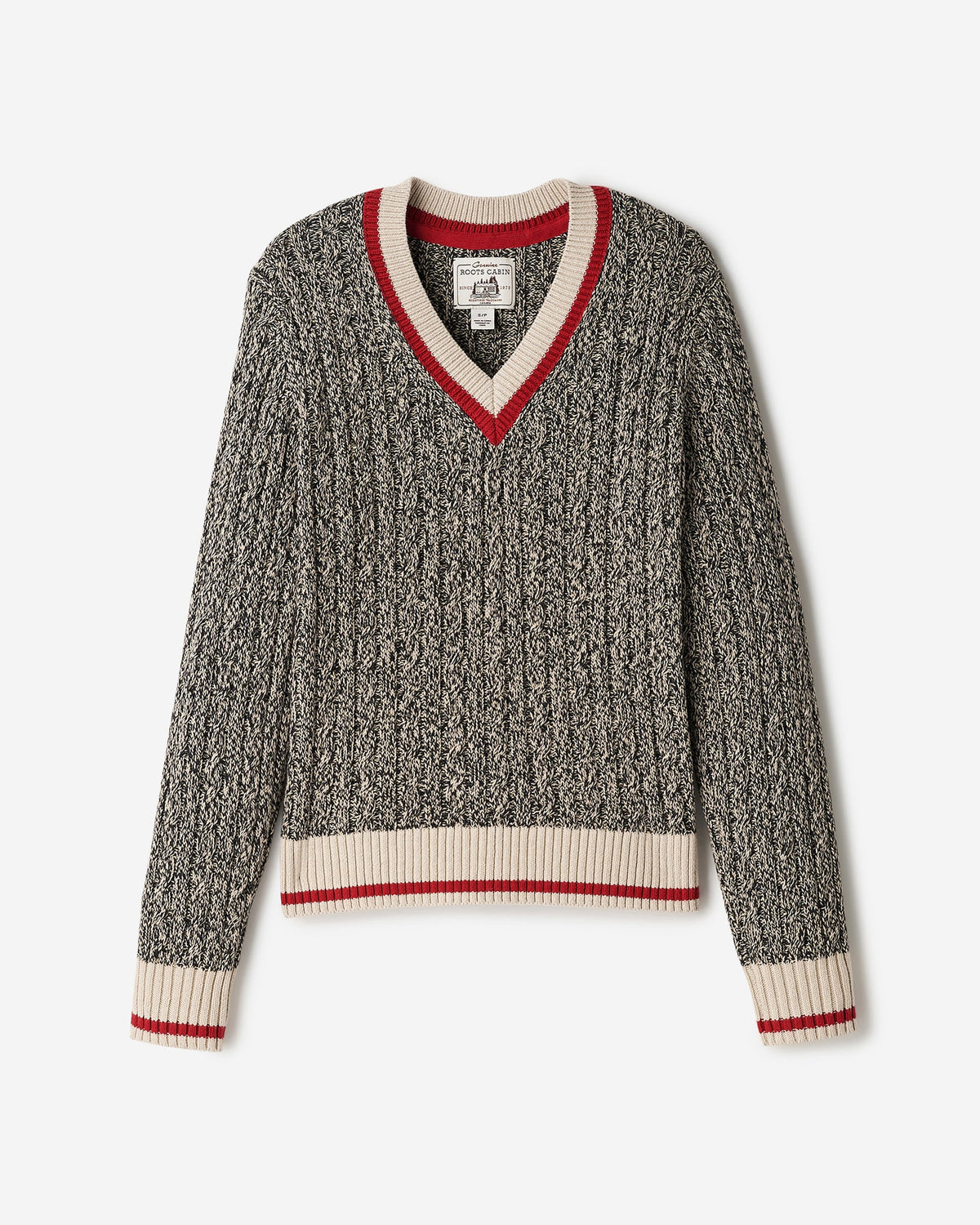 Cabin Cable V-Neck