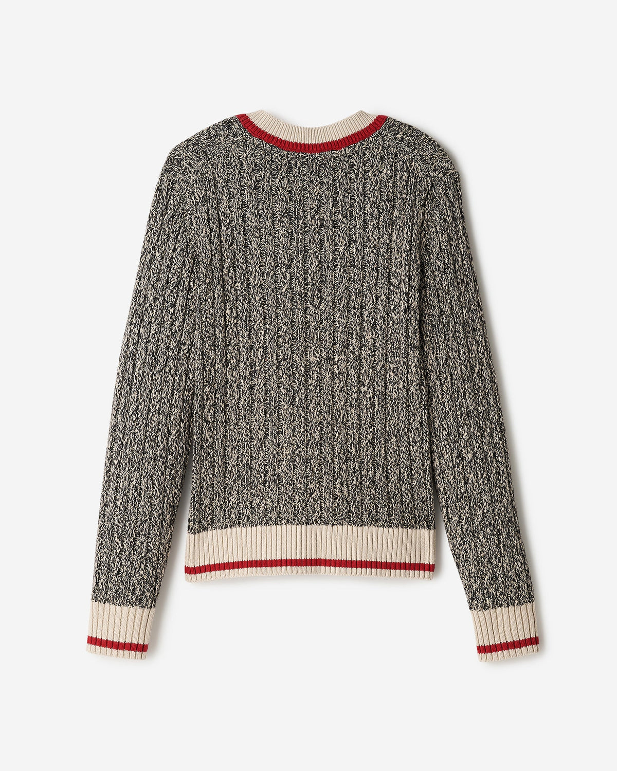 Cabin Cable V-Neck