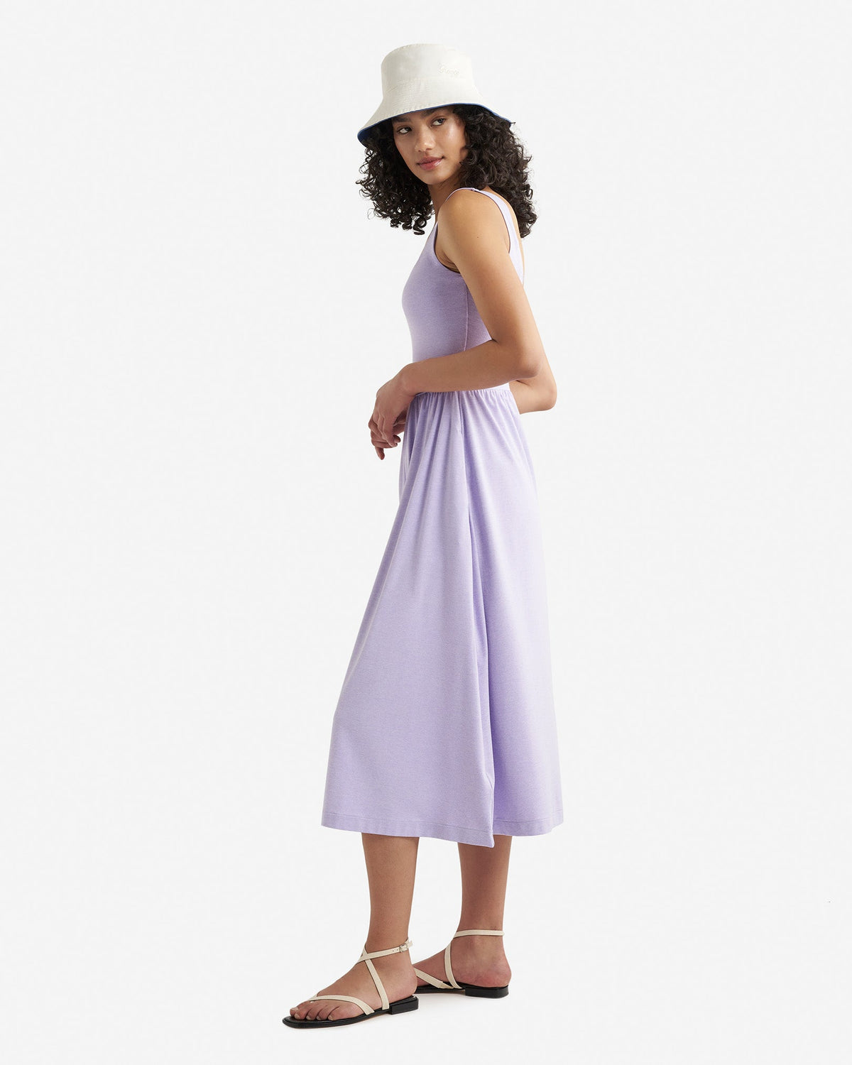 Renew Knit Square Neck Dress