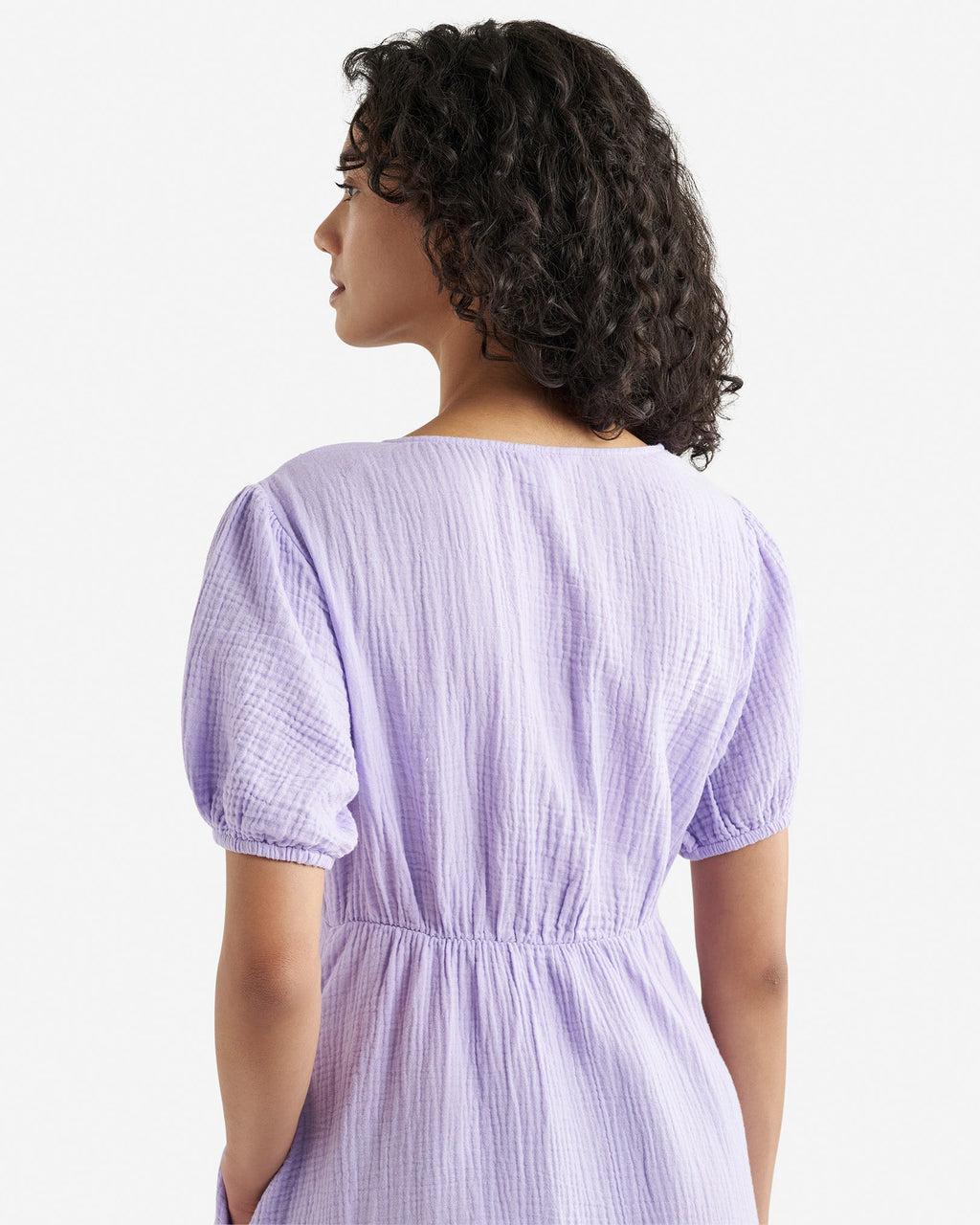 Isla Cotton Gauze Tea Dress