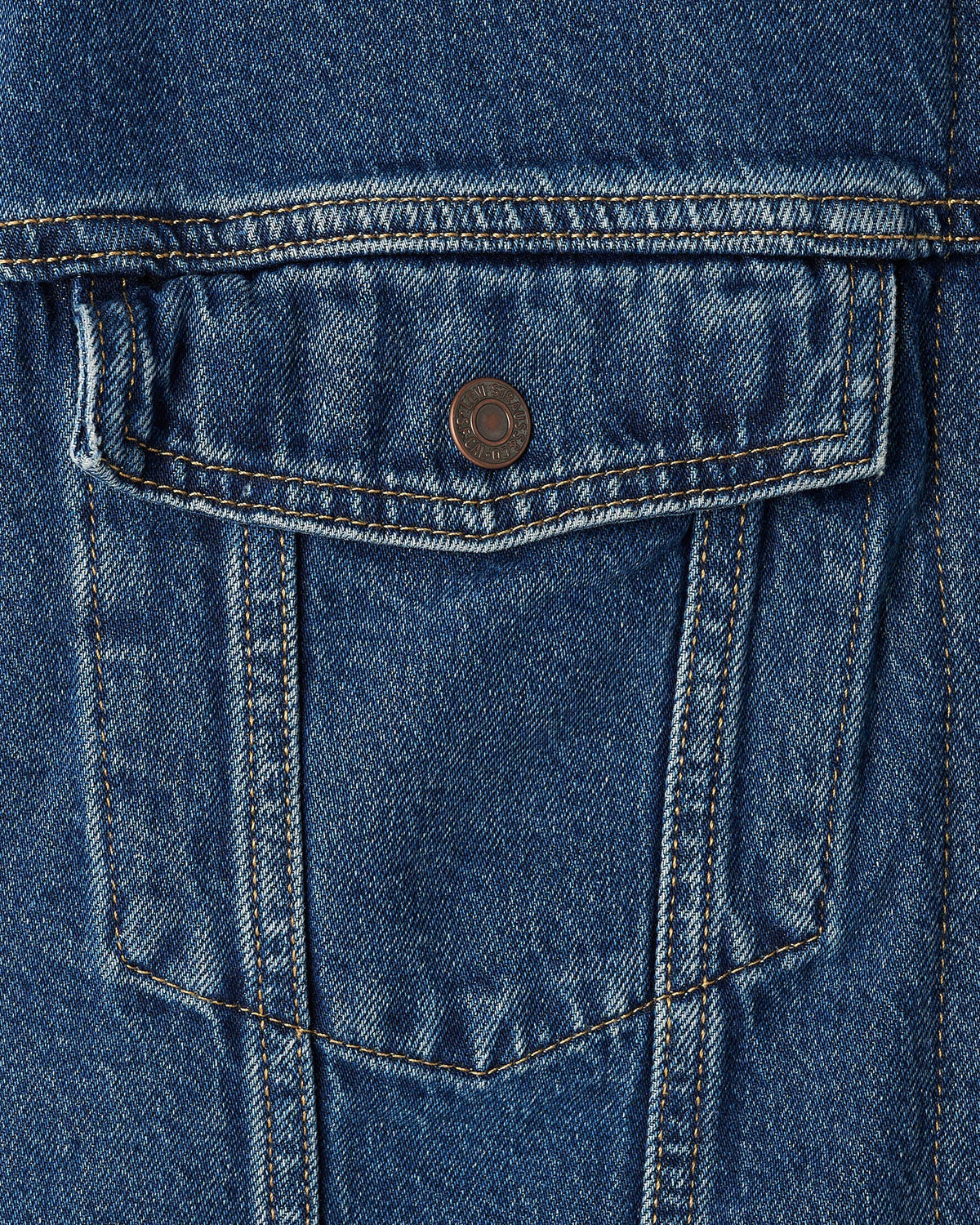 Levi's®  Collarless Crop Womens Sherpa Trucker Jacket