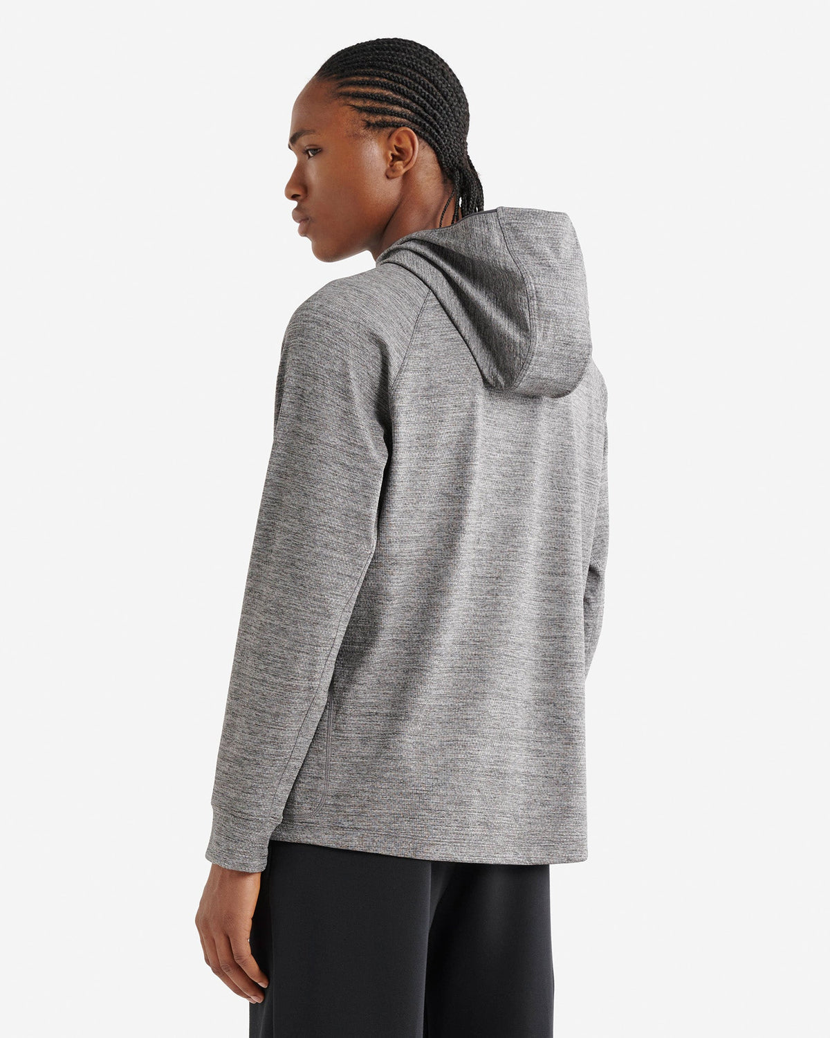 Active Textured Quarter Zip Hoodie