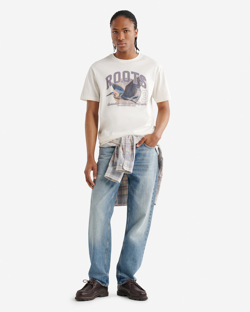 Mens Roots Wilderness  T-Shirt