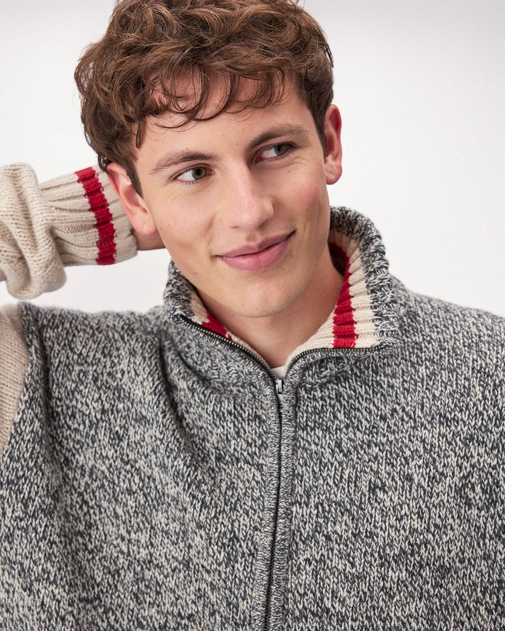 Cabin Knit Track Jacket