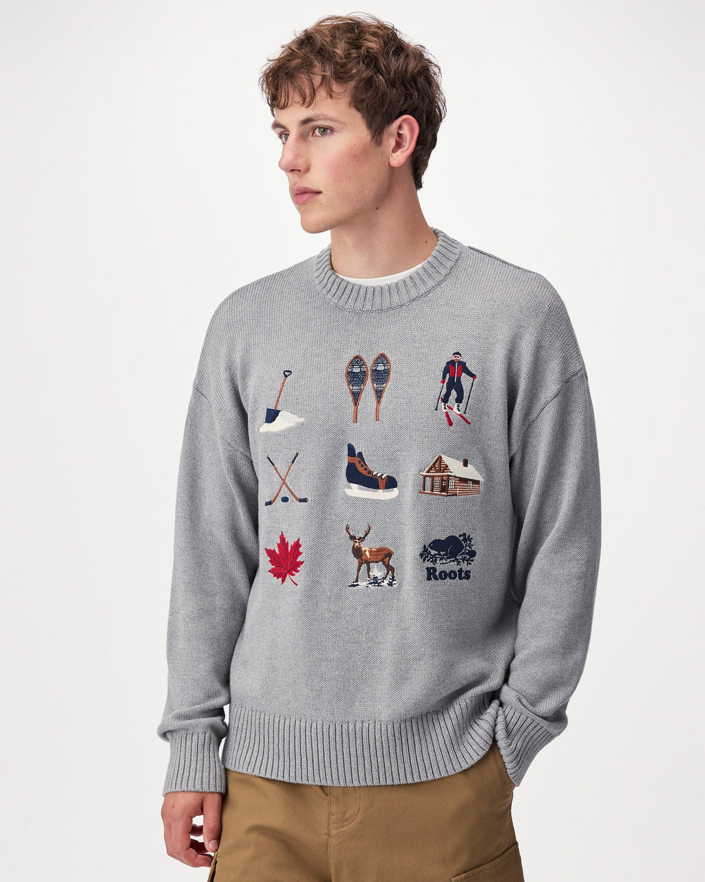Cabin Adventures Crew Sweater