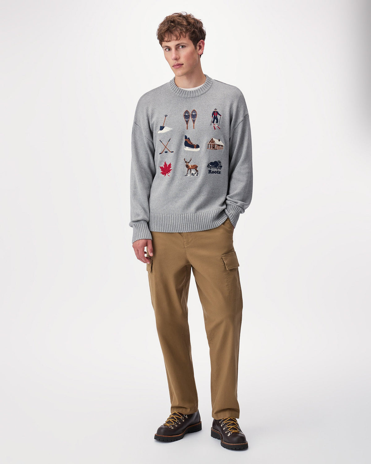Cabin Adventures Crew Sweater