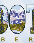 Greetings From AB Tea Towel