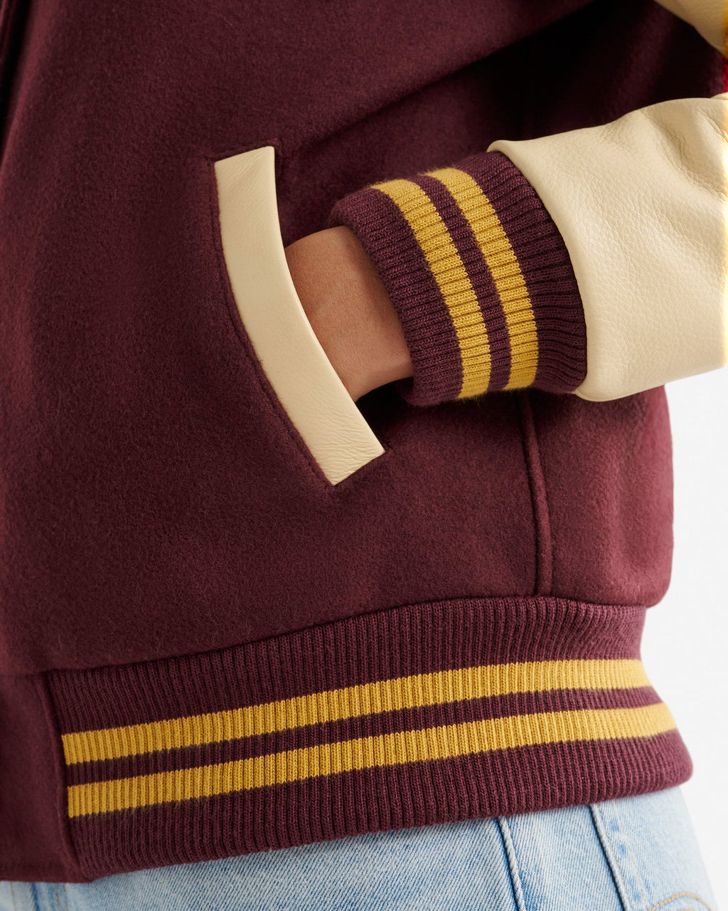 Womens Vintage Varsity Jacket