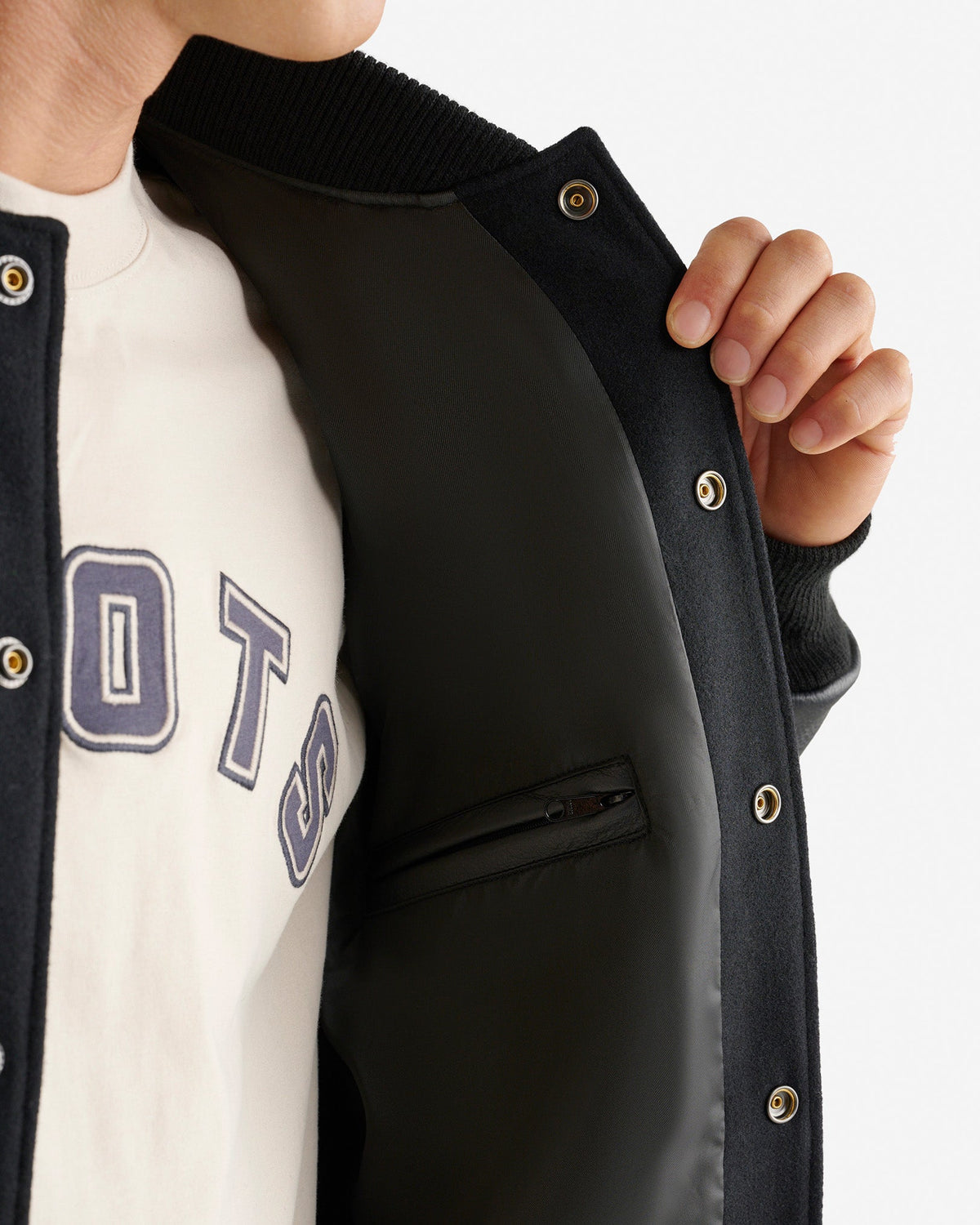 Mens Vintage Varsity Jacket