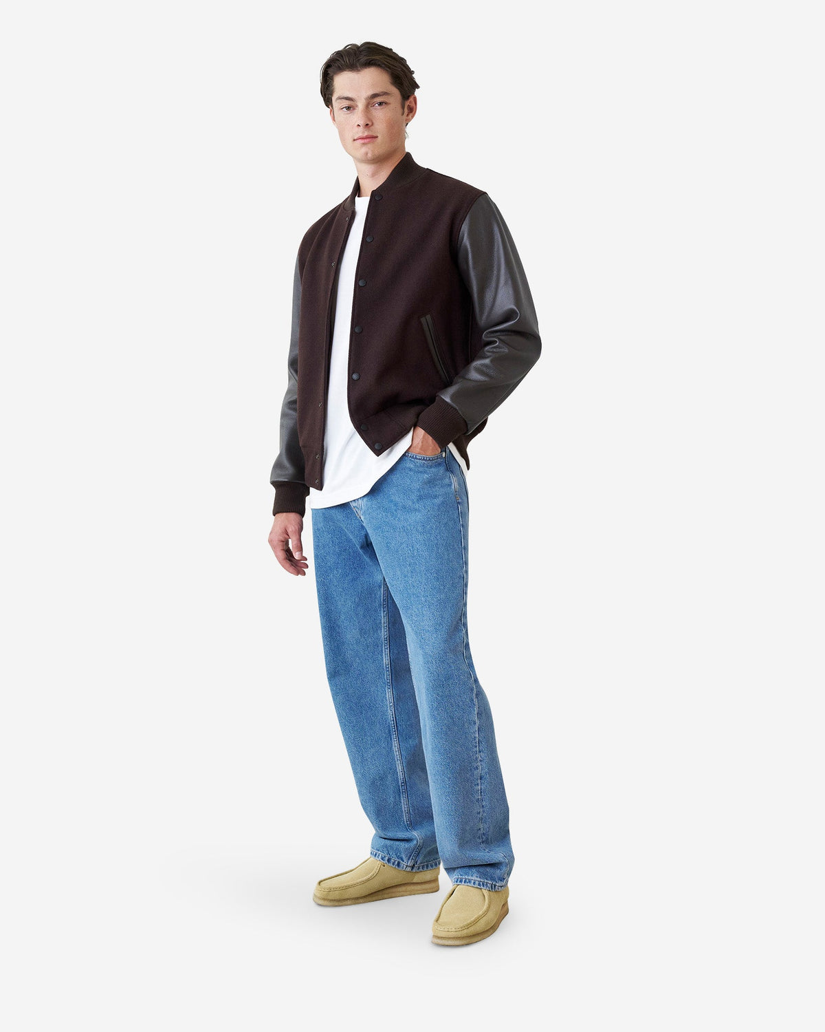 Mens Classic Varsity Jacket