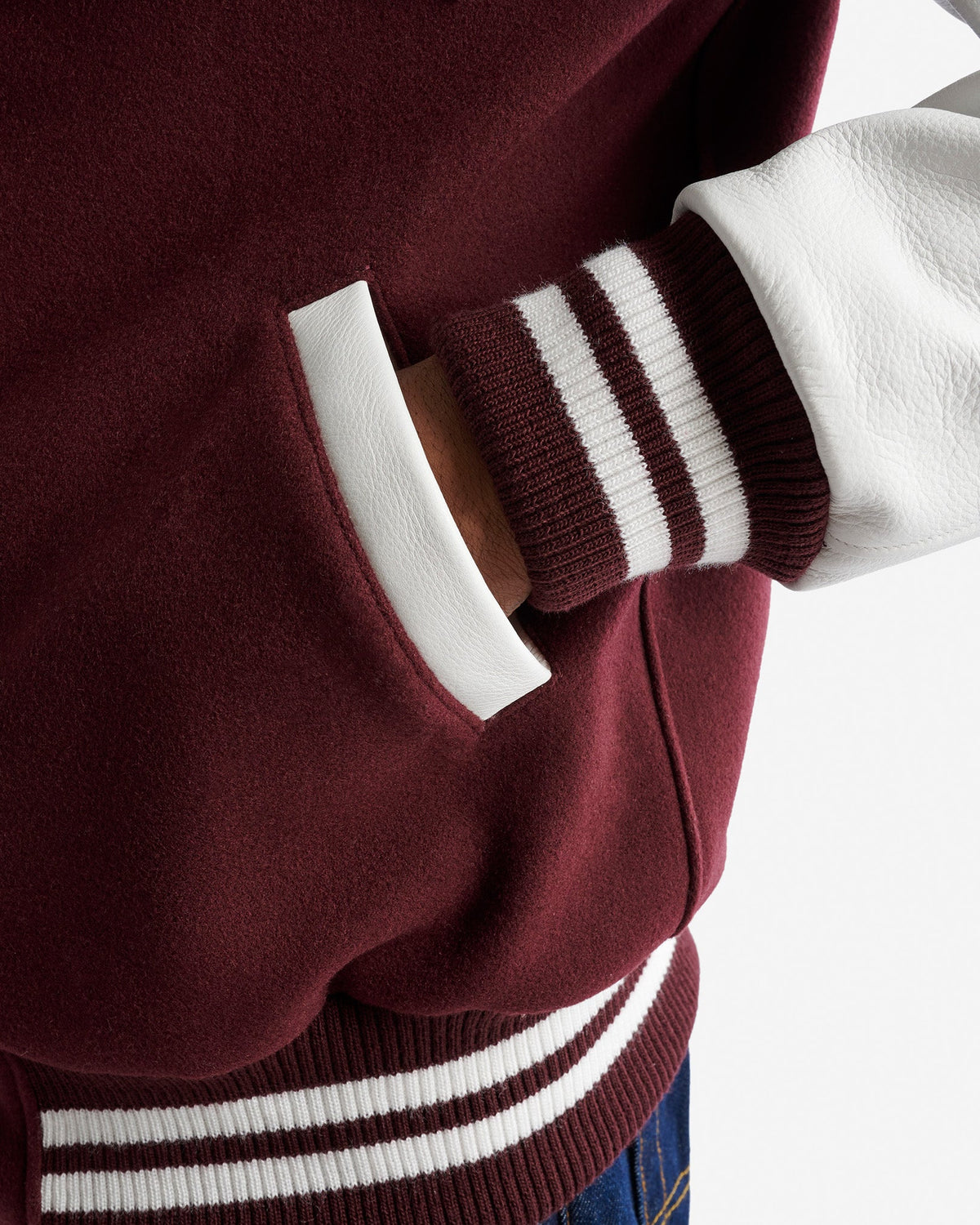 Mens Vintage Varsity Jacket