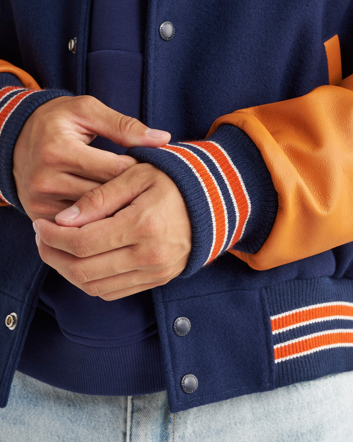 Mens Vintage Varsity Jacket